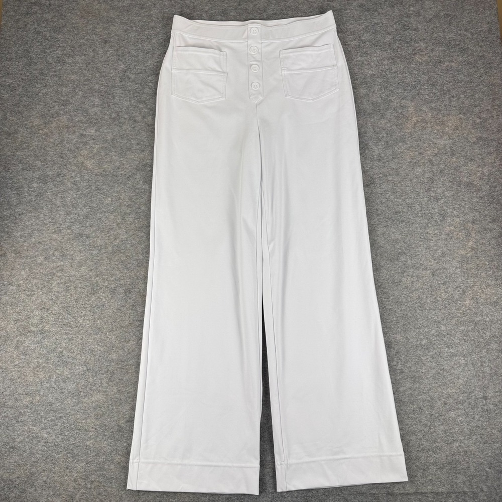 Halara DayStretch High Waisted Pockets Straight Wide Leg Pants Womens Large L